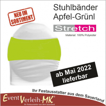 Stuhlband inkl. Reinigung - Apfel-Grün -